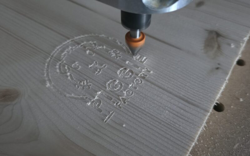 CNC-Fräsen von Holz bei PottFactory